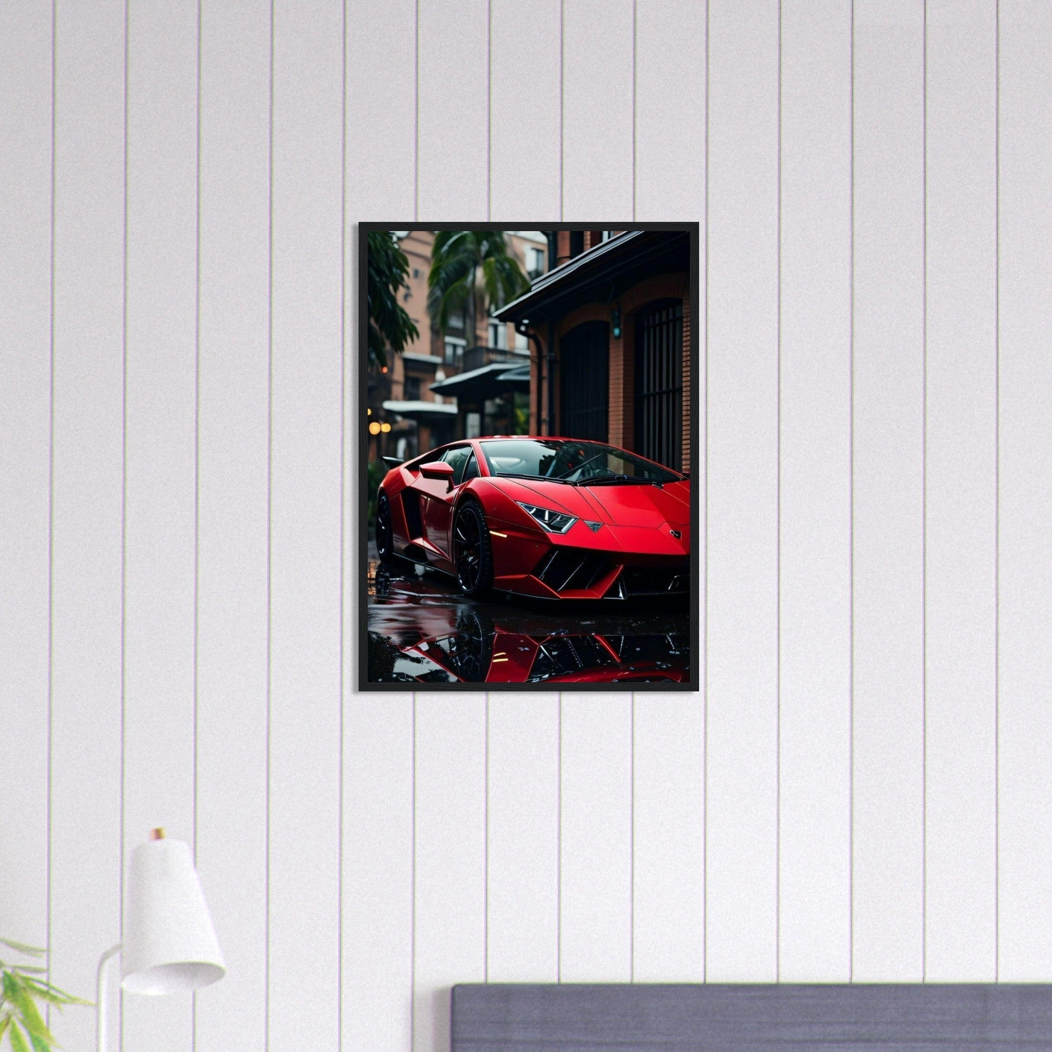 Canvanation Print Material 50x70 cm / 20x28″ Tableau voiture Lamborghini Huracan