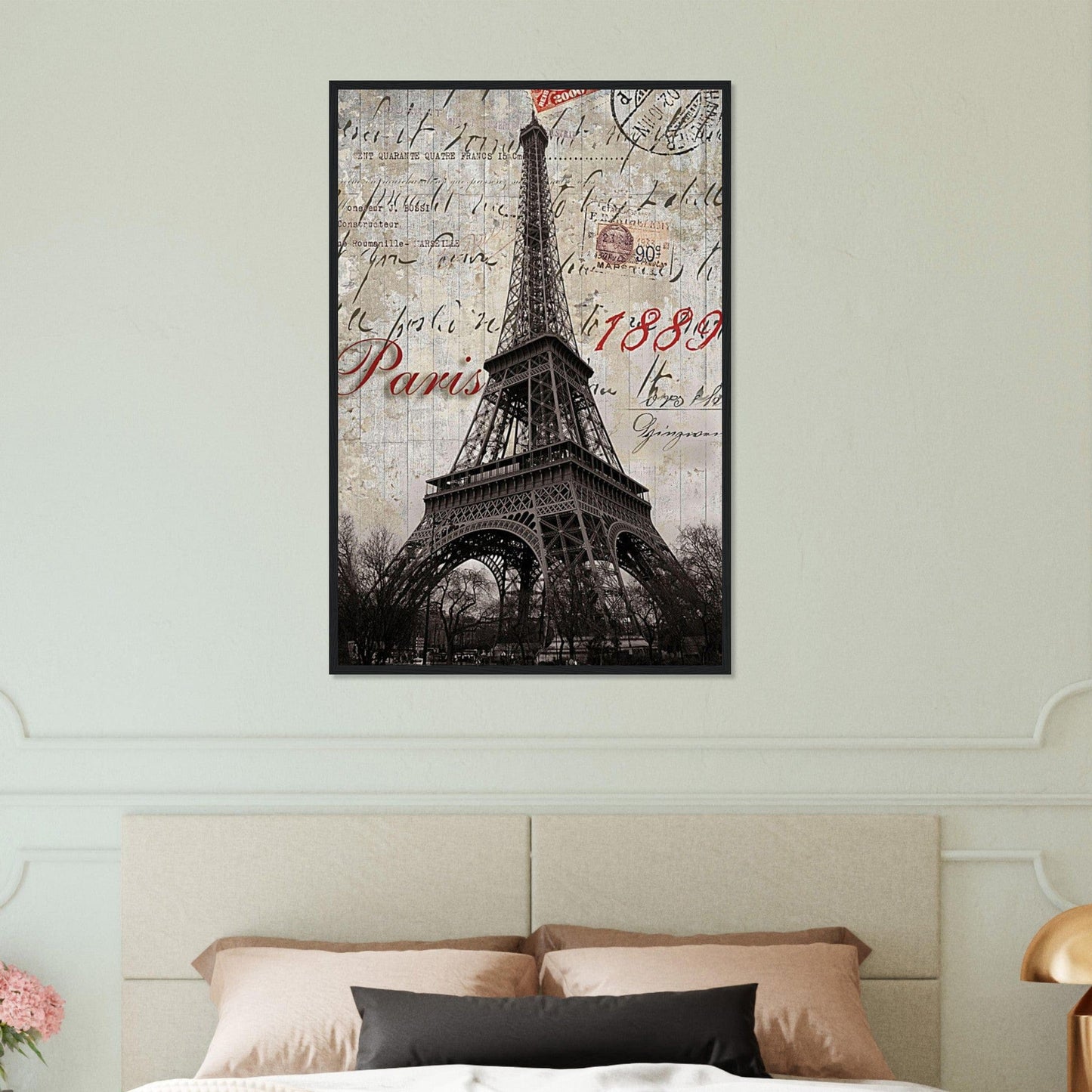 Tableau De Peinture Paris Canvanation