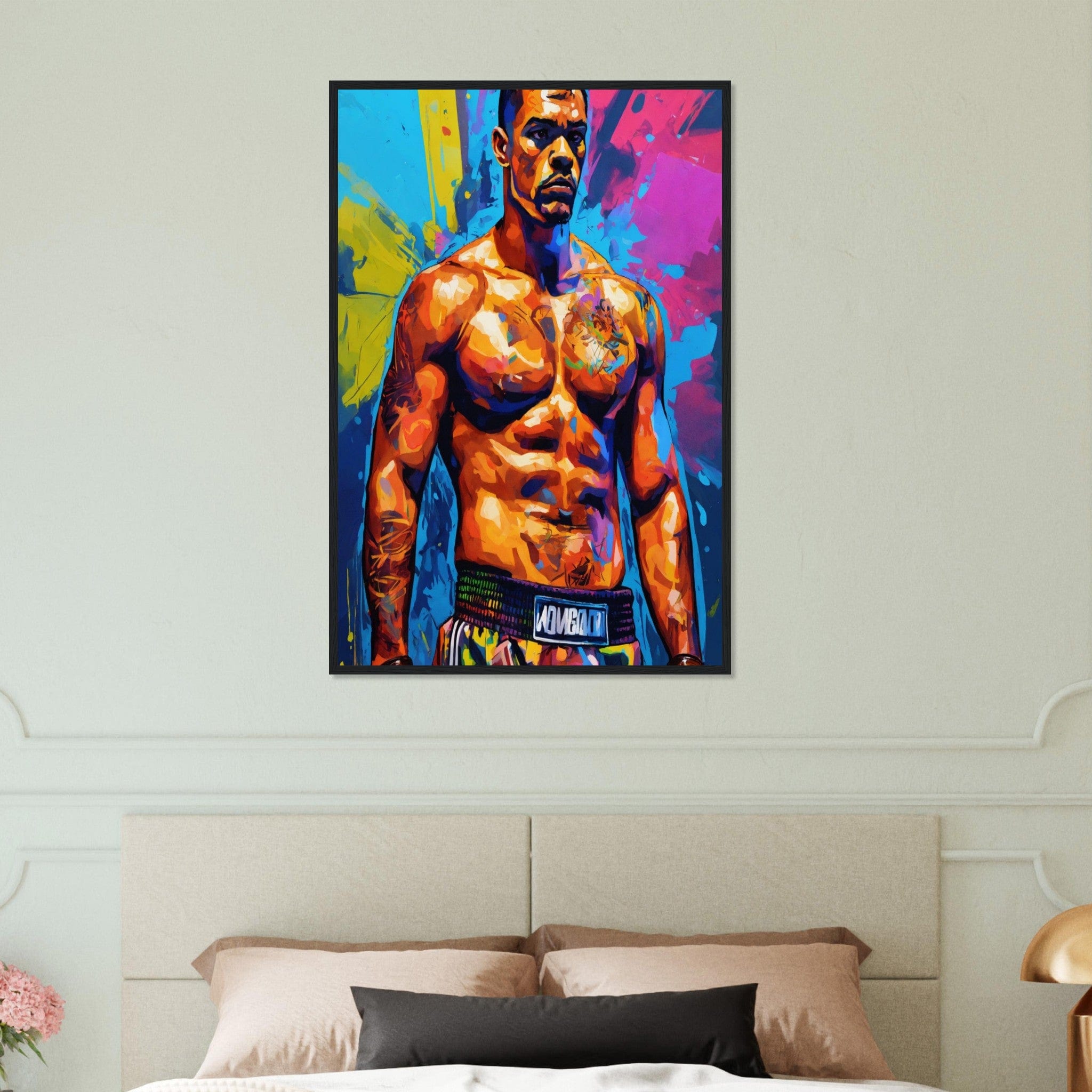 Canvanation Print Material 60x90 cm / 24x36″ Tableau Boxe Liam