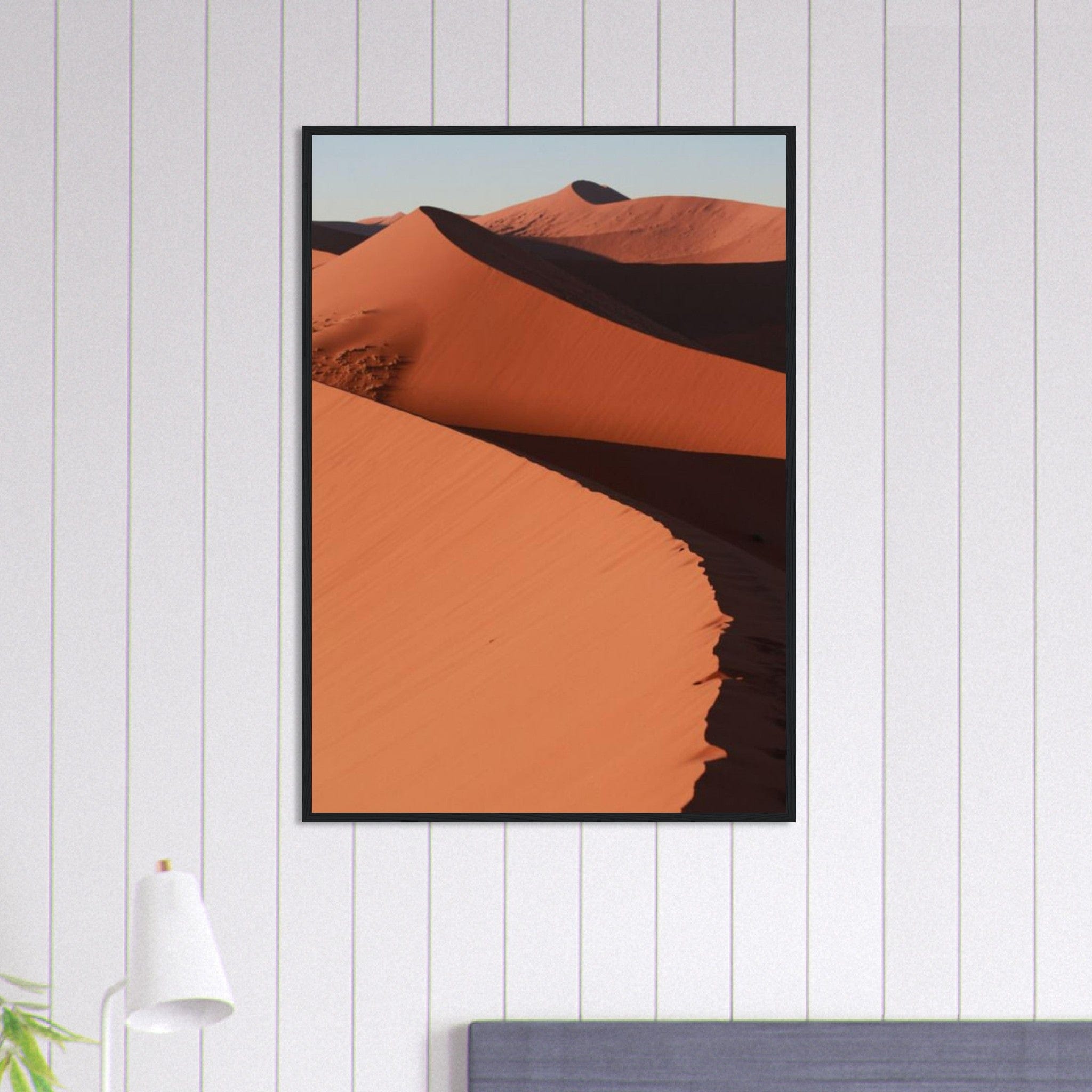 Canvanation Print Material 70x100 cm / 28x40″ Tableau Terracotta Chaleur Crépusculaire