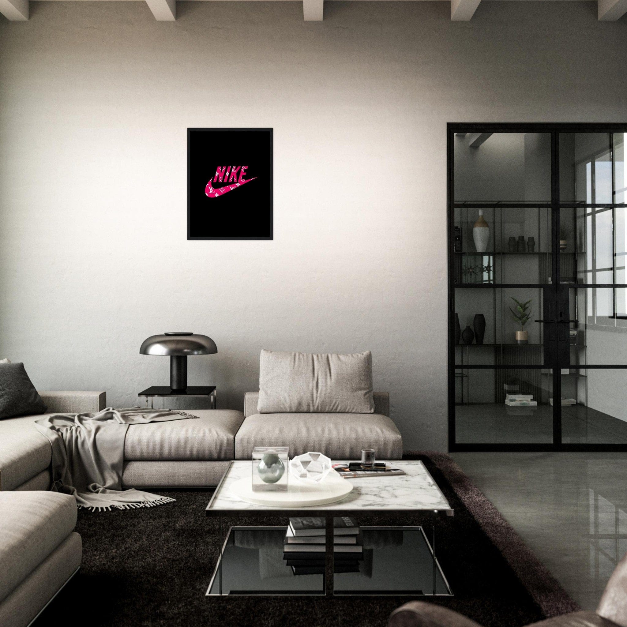 Canvanation Print Material Tableau Nike Rose