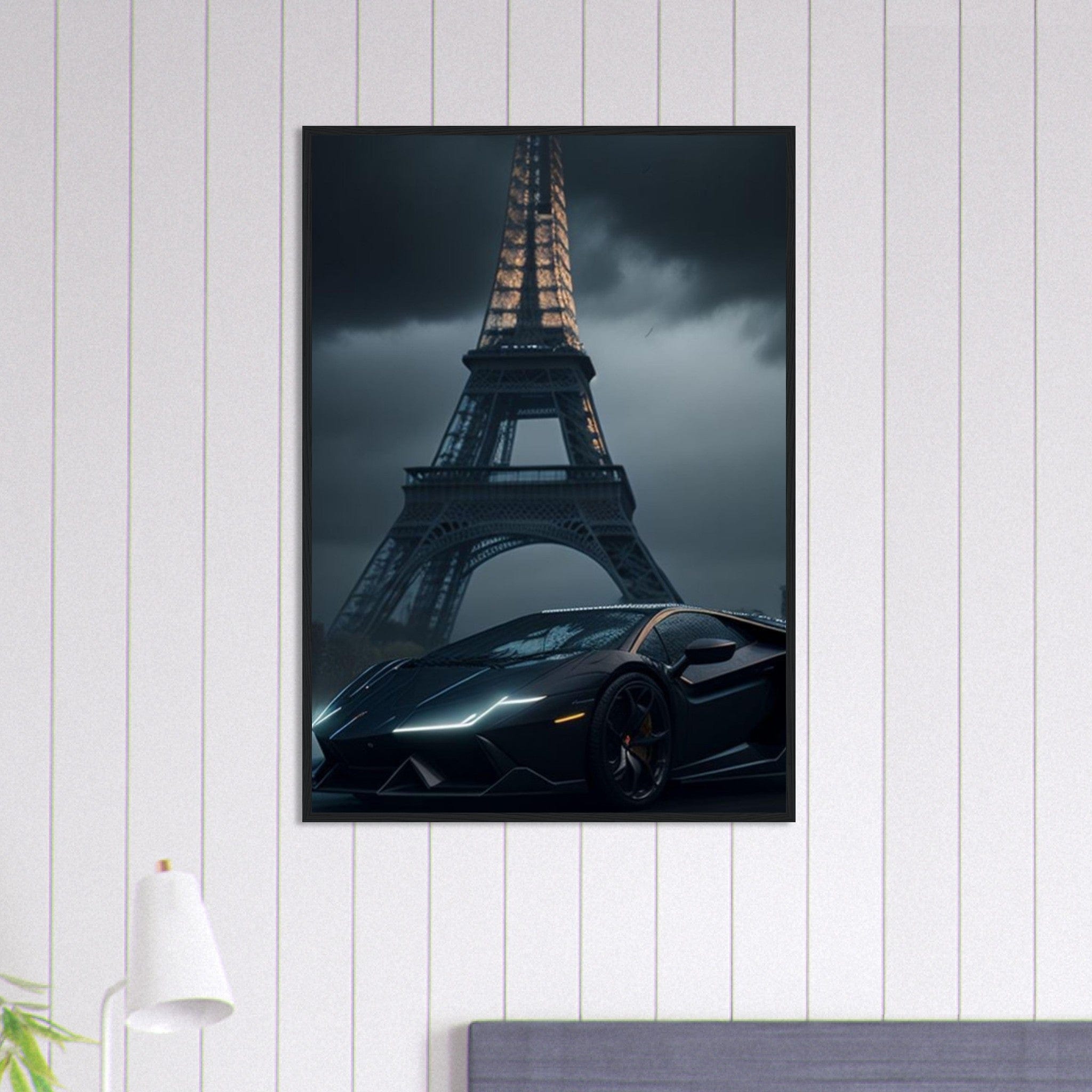 Tableau Voiture Lamborghini Paris Canvanation