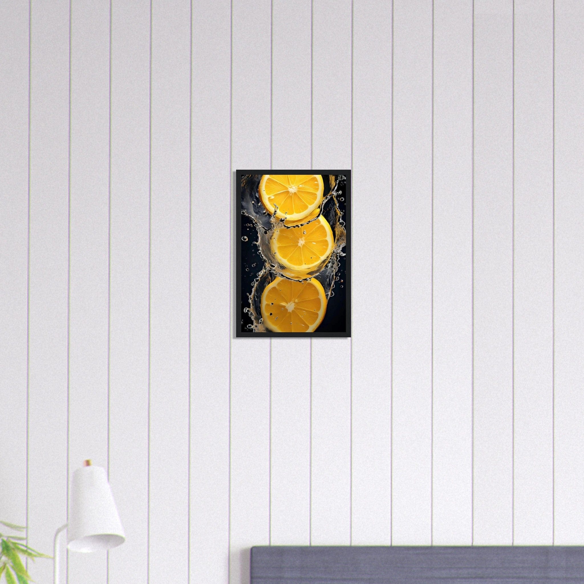 Canvanation Print Material 30x45 cm / 12x18″ Tableau Citron Jaune