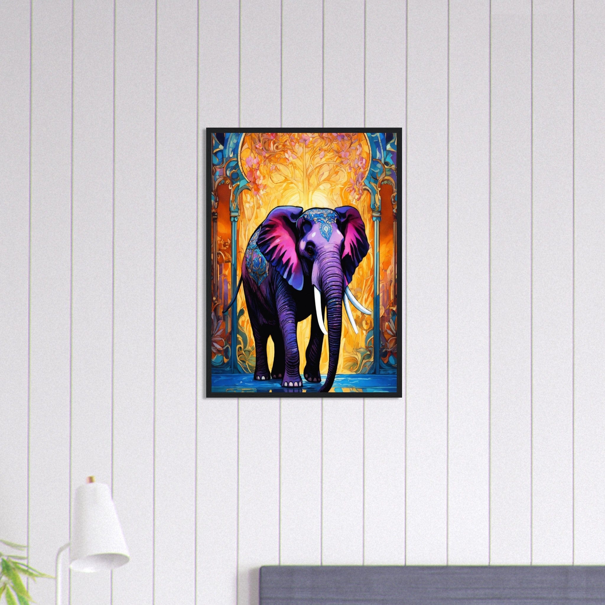 Canvanation Print Material 50x70 cm / 20x28″ Tableau Elephant L'Empereur De La Terre