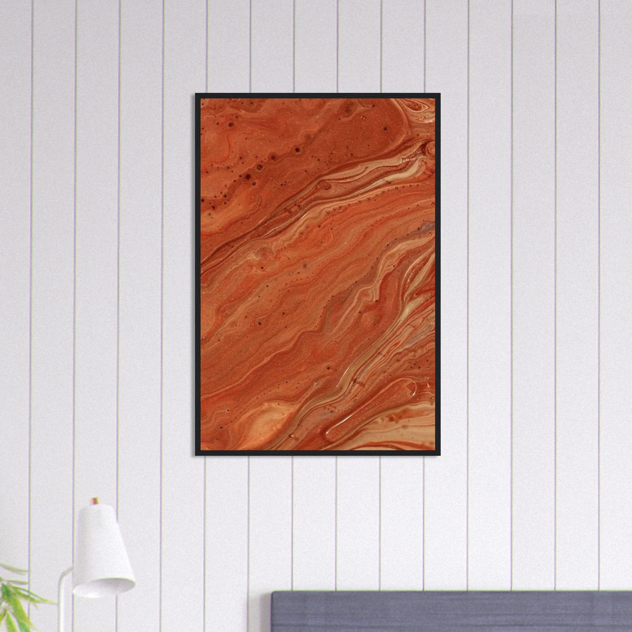 Canvanation Print Material 60x90 cm / 24x36″ Tableau Terracotta Crépuscule en Terre Cuite