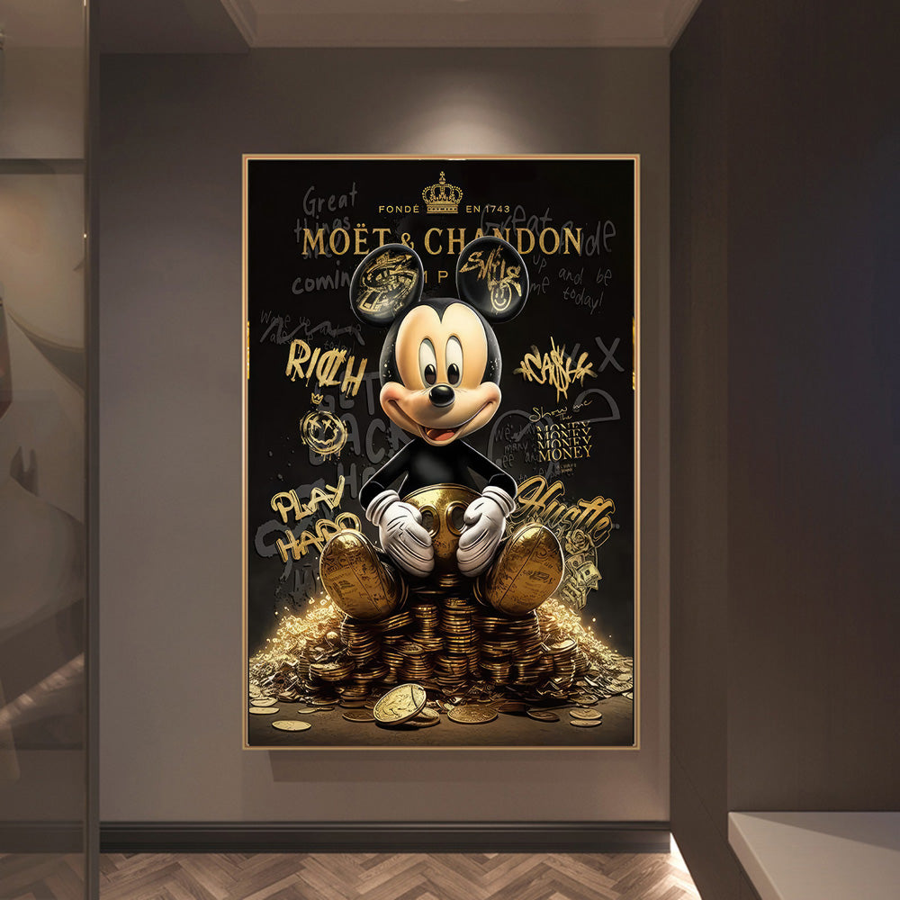 Poster Mickey Marque De luxe