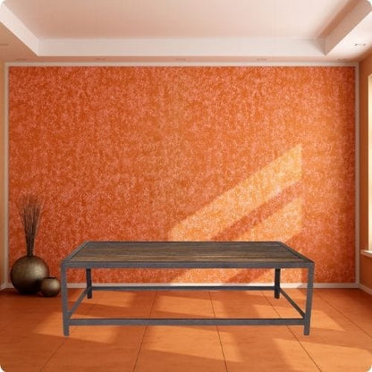 Canvanation Table Basse Industrielle en Bois Vieilli et Métal Noir : Design Authentique et Fonctionnel