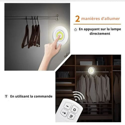 Canvanation Lampe LED Sous Cabinet Dimmable