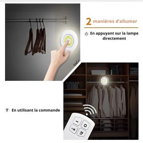 Canvanation Lampe LED Sous Cabinet Dimmable