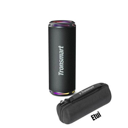Canvanation Noir avec étui Enceinte Bluetooth T7 Lite