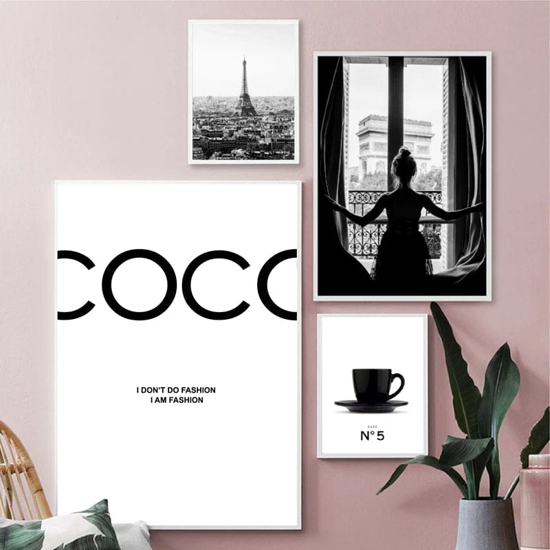 Affiche Marque De Luxe Coco Paris N 5