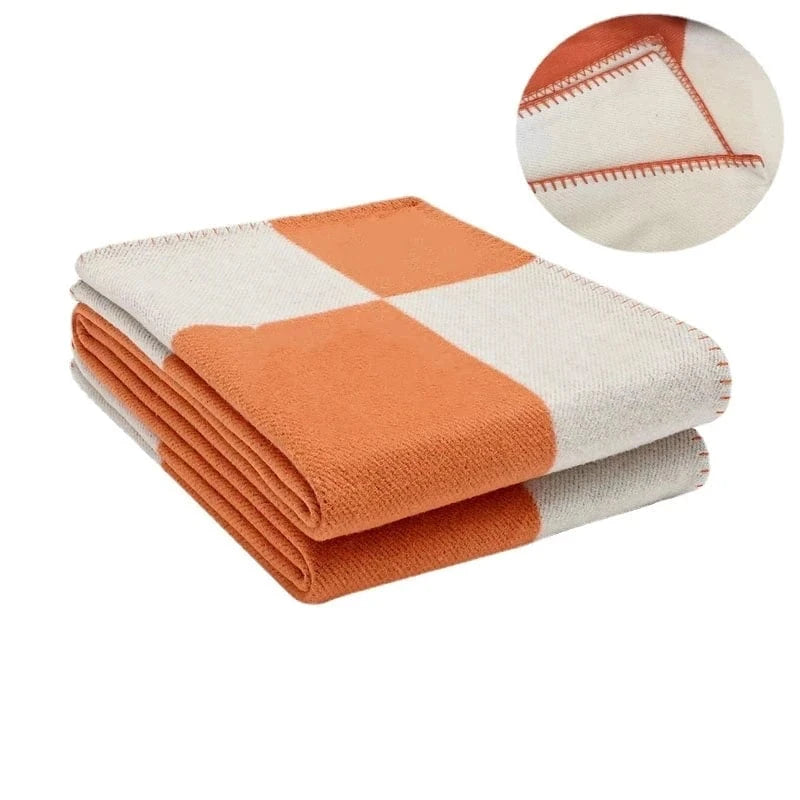 Canvanation Couverture Chauffante de Luxe en Cachemire - Alliez Élégance et Confort