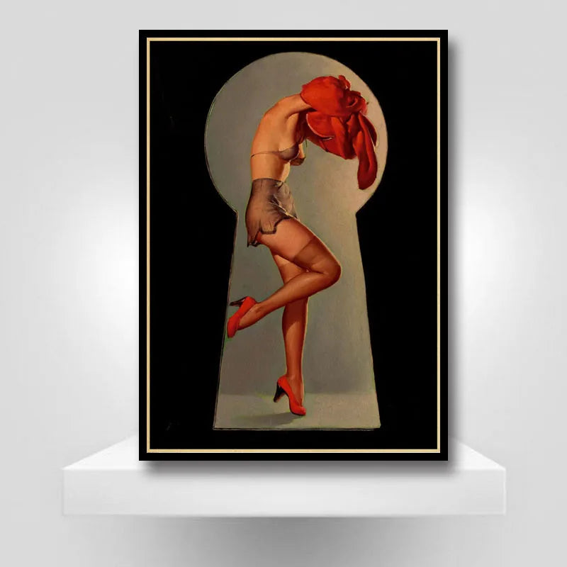 Poster Pin Up Vintage