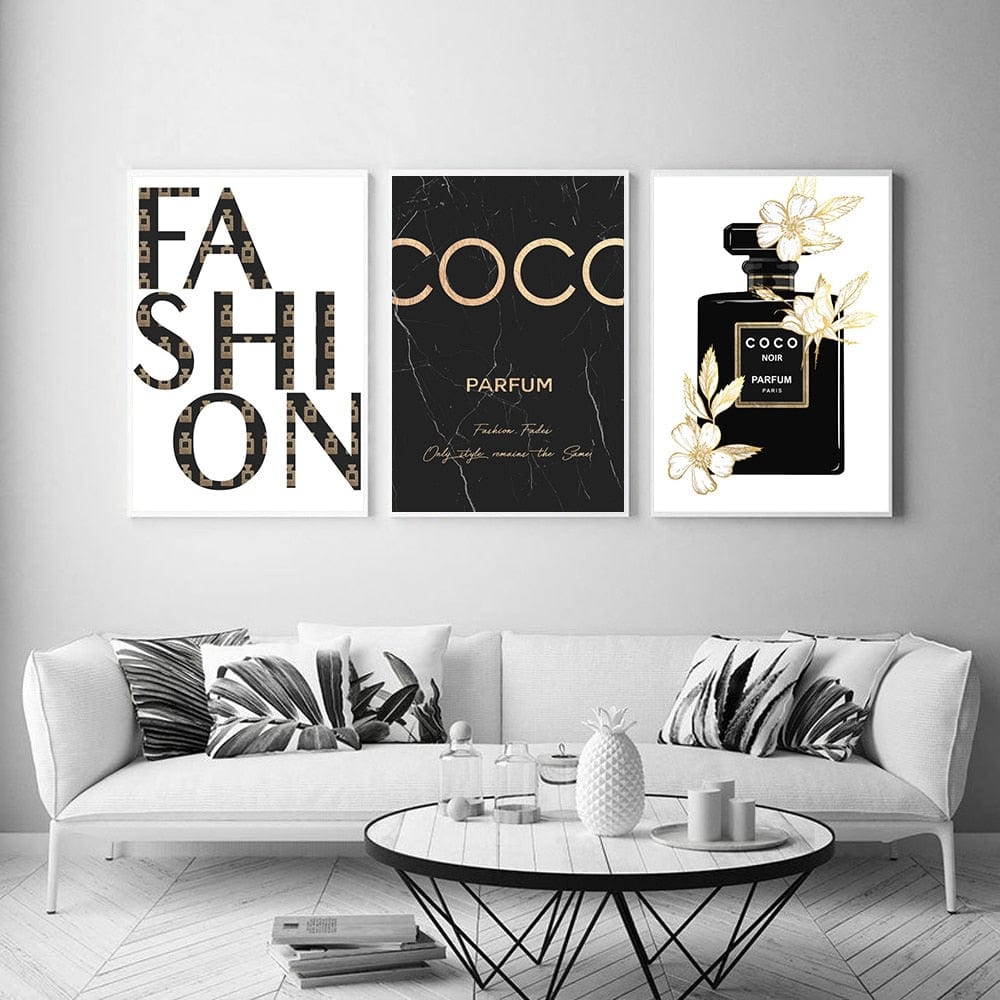 Tableau Coco Chanel - Canvanation