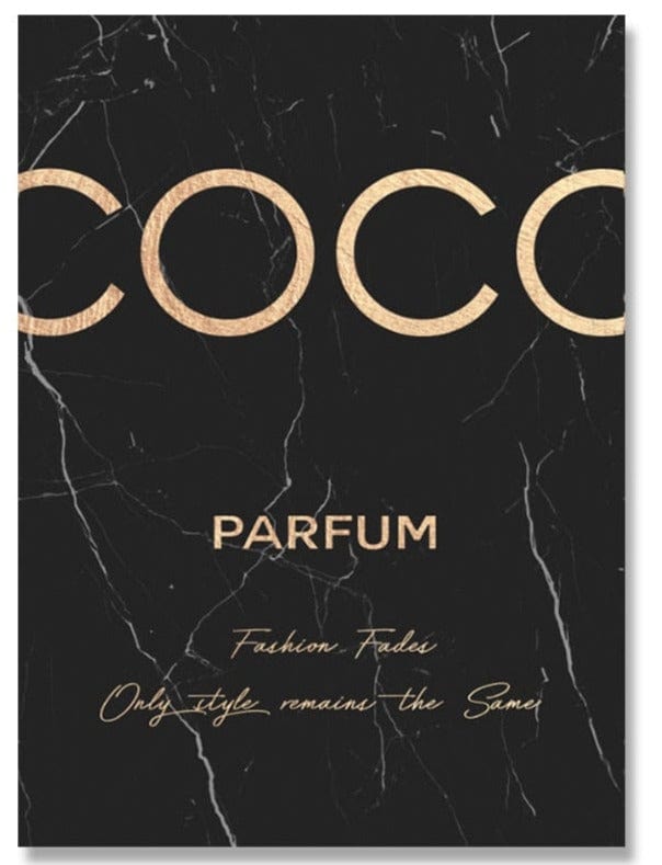 Tableau Coco Chanel - Canvanation