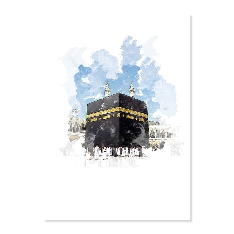 Canvanation 50x70cm / B Affiche Islamique Mosquée