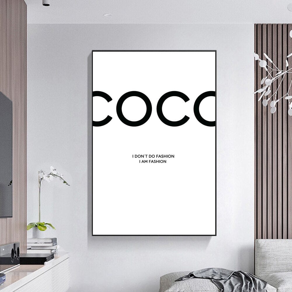 Tableau De Marque De Luxe Coco - Canvanation