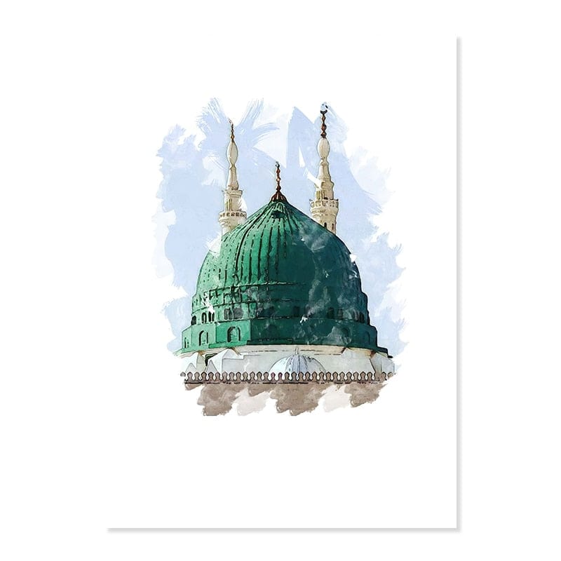 Canvanation 50x70cm / C Affiche Islamique Mosquée