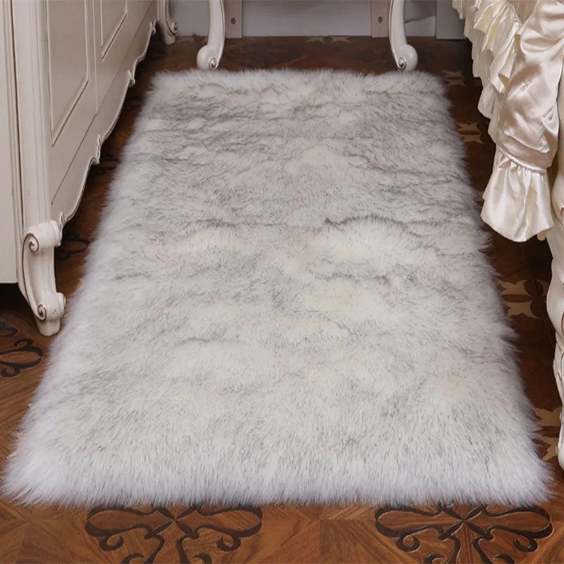 Tapis De Chambre - Noir Et Blanc