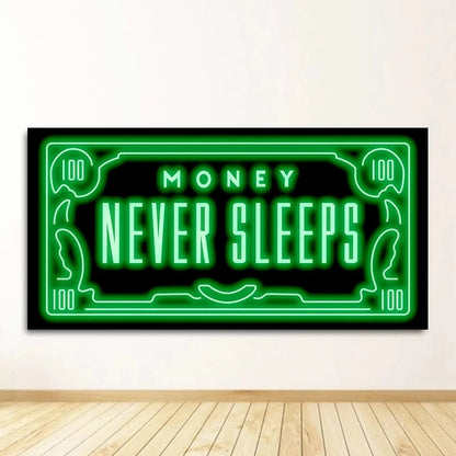 Canvanation 9036XX16 / 60x120cm Affiche Pop Art Billet De Banque Benjamin Franklin