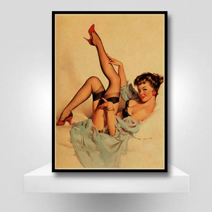 Poster Pin Up Vintage