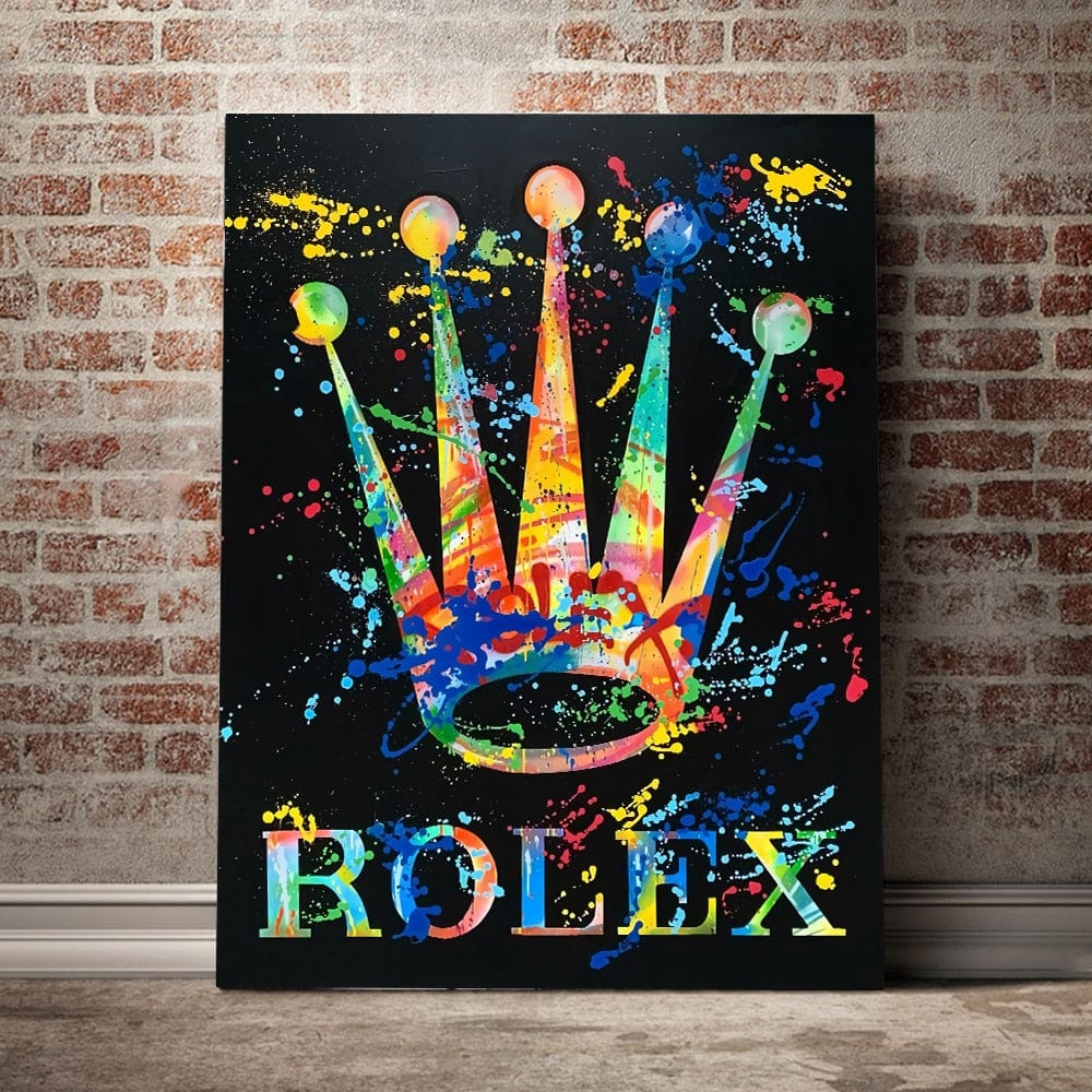 Tableau marque Rolex - Canvanation