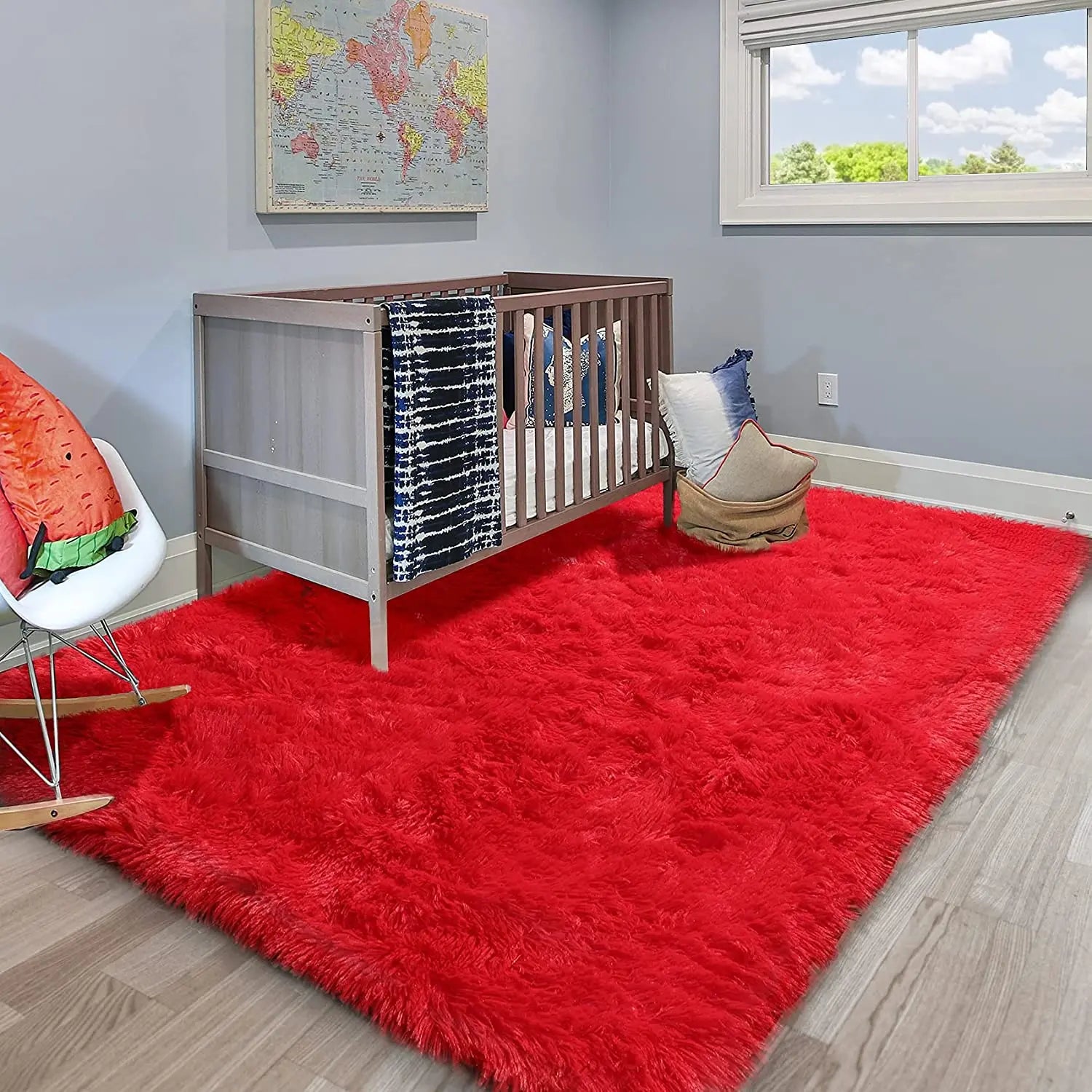 Tapis De Chambre - Éclatant pour une Ambiance Chaleureuse