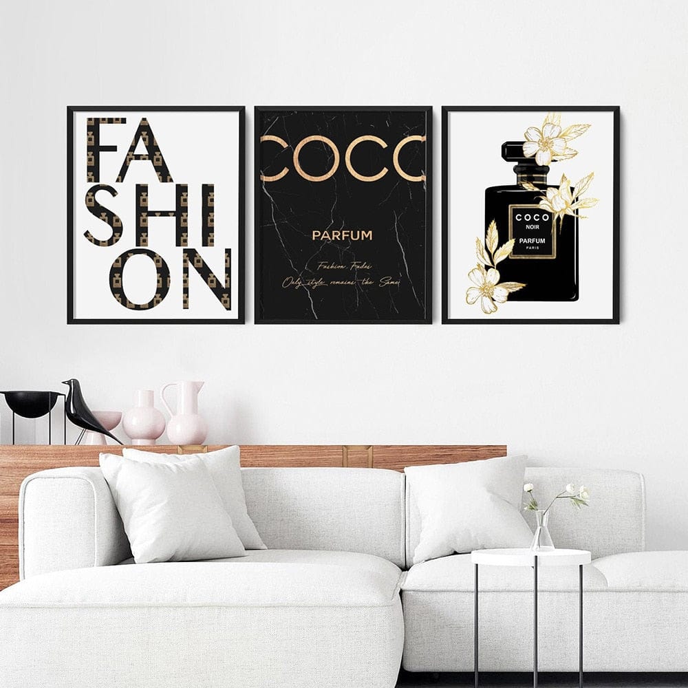 Tableau Coco Chanel - Canvanation