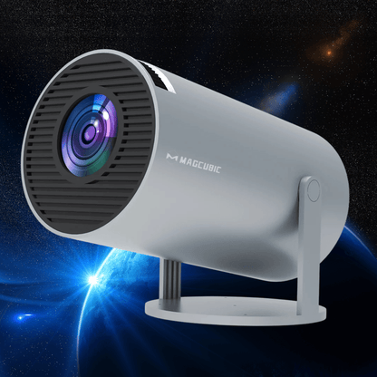 Canvanation Gris / EU Magcubic Projecteur Cinéma HY300 Pro - Portable 4K HD