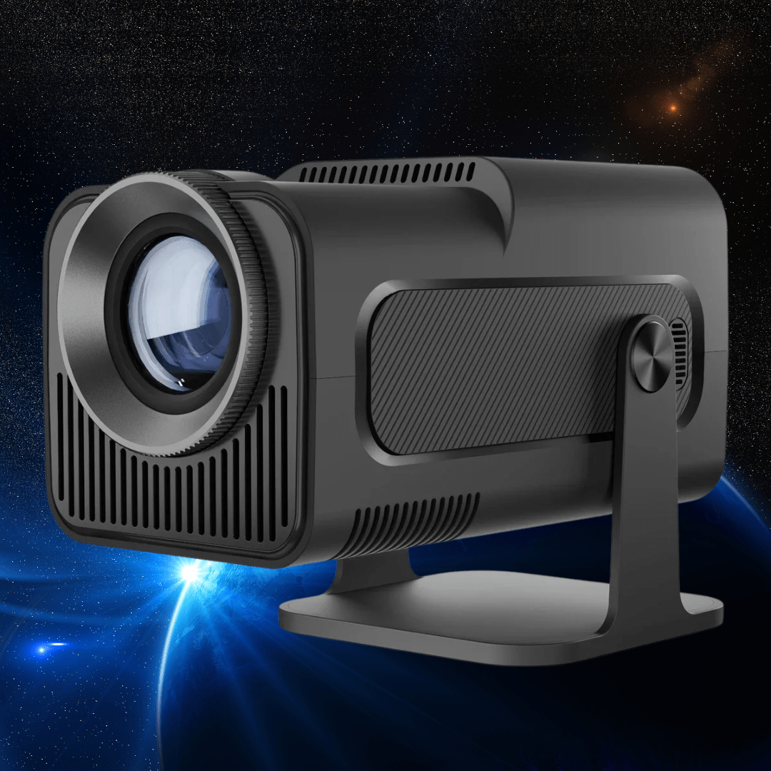 Canvanation Noir / EU Projecteur Cinéma Mini Magcubic 720P Android 11 4K