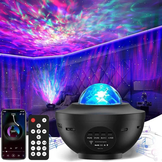 Canvanation Projecteur LED Galaxy Étoilé