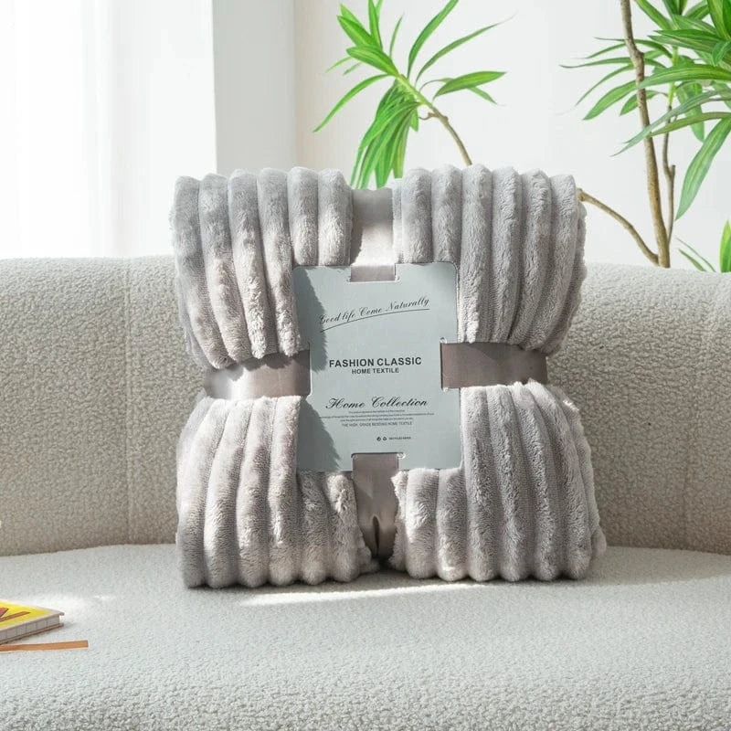 Canvanation Gris / 200x230cm Couverture Chauffante