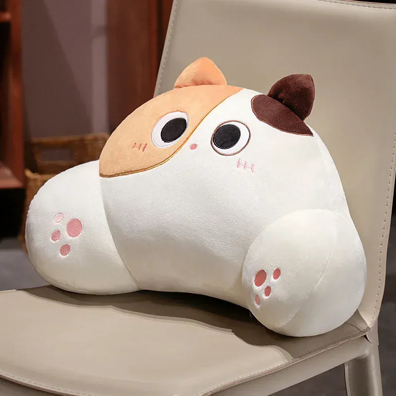 Canvanation C / 35x45cm Coussin Chat Ultra Doux Et Confortable