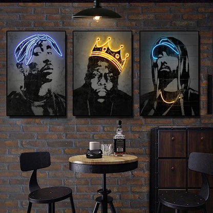 Affiche Chambre Rap Star Américaine