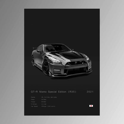 Affiche Moderne Voiture GT-R Nismo 