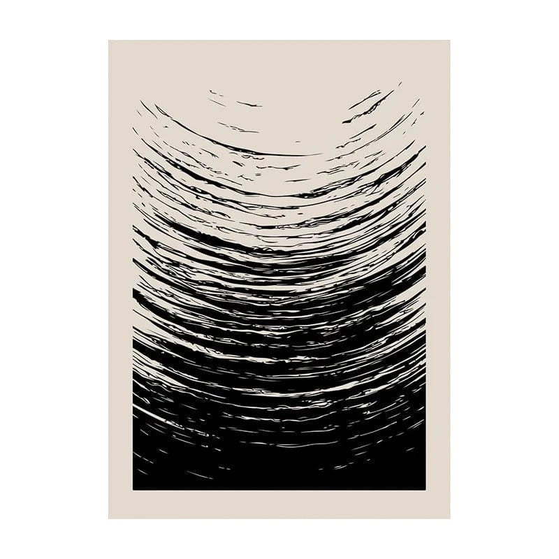 Canvanation Q0023-10 / 30X42cm Affiche Abstrait Japonais