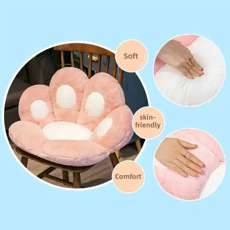 Canvanation Coussin En Forme de Patte de Chat  – Confort et Style Mignons