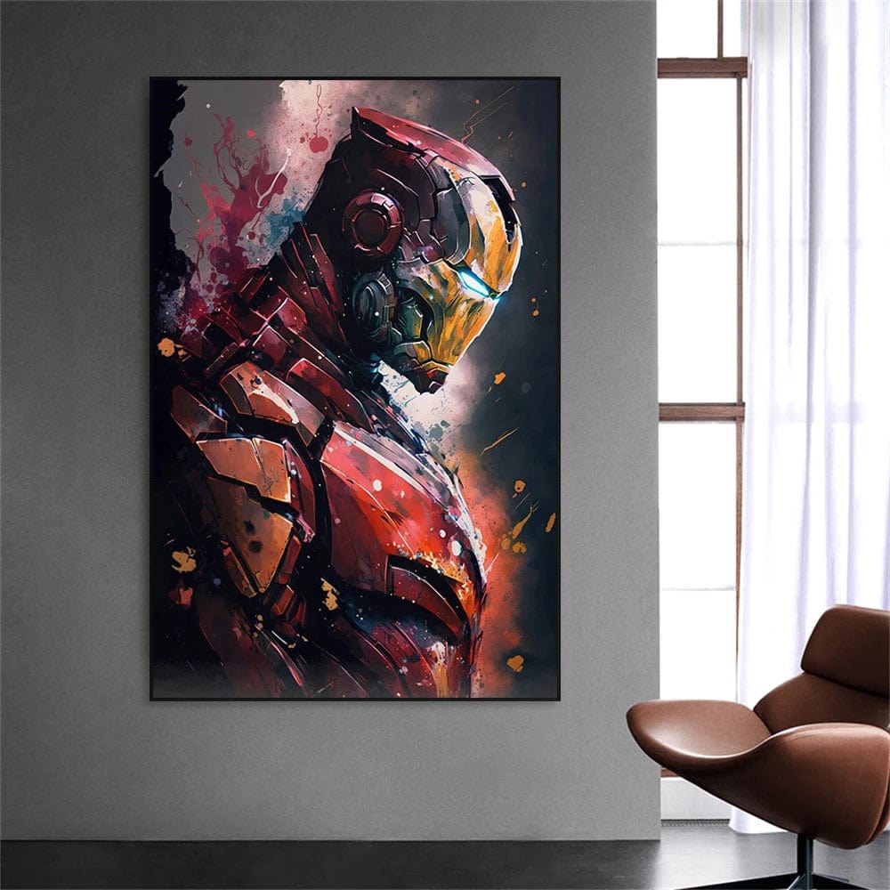 Affiche Chambre Disney Iron Man