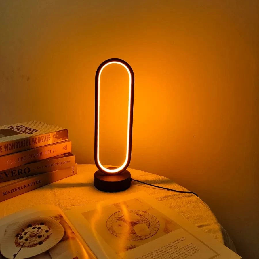 Canvanation Noir / 3 Lampe de Chevet Moderne LED – Basse Consommation 5V, Design Élégant pour Chambre