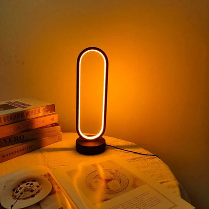 Canvanation Noir / 3 Lampe de Chevet Moderne LED – Basse Consommation 5V, Design Élégant pour Chambre