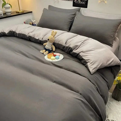 Canvanation Housse De Couette - Gris