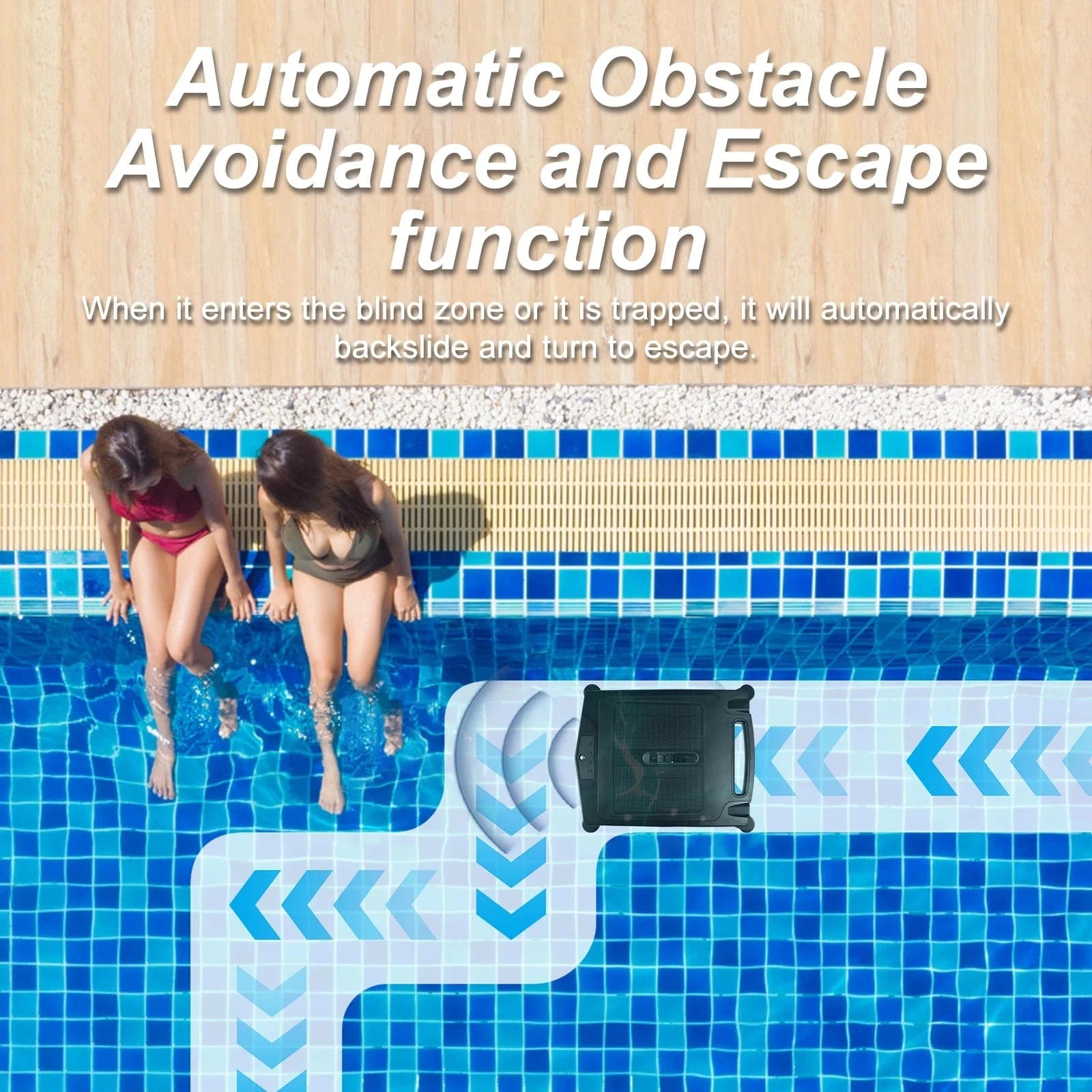 Canvanation france / Solaire Nettoyeur de Surface de Piscine Robot Solaire Automatique