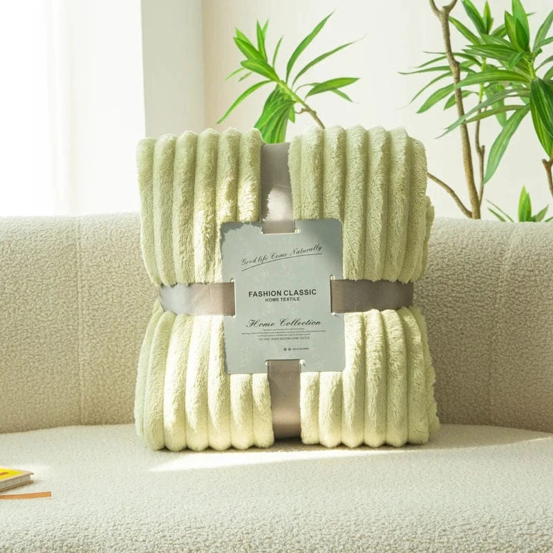 Canvanation Vert Clair / 100x150cm Couverture Chauffante