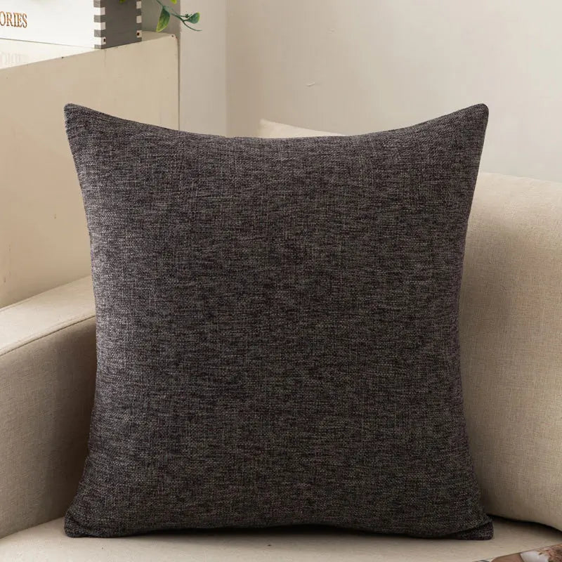 Canvanation Gris / 50x50cm Coussin Scandinave – Élégance et Confort