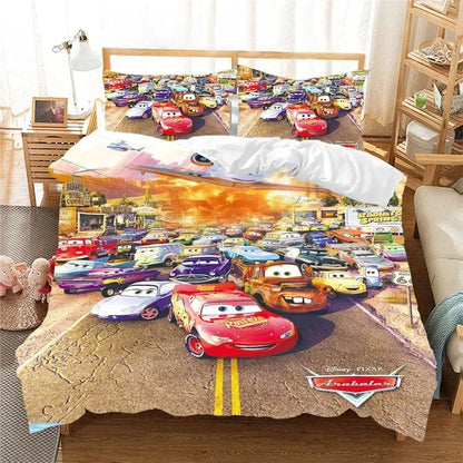 Canvanation 1 / US King259cmx228cm Housse De Couette - Lightning McQueen