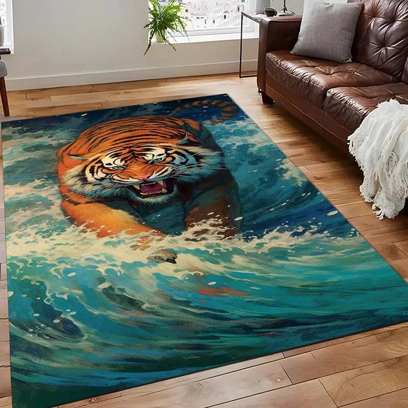 Tapis De Chambre Tigre