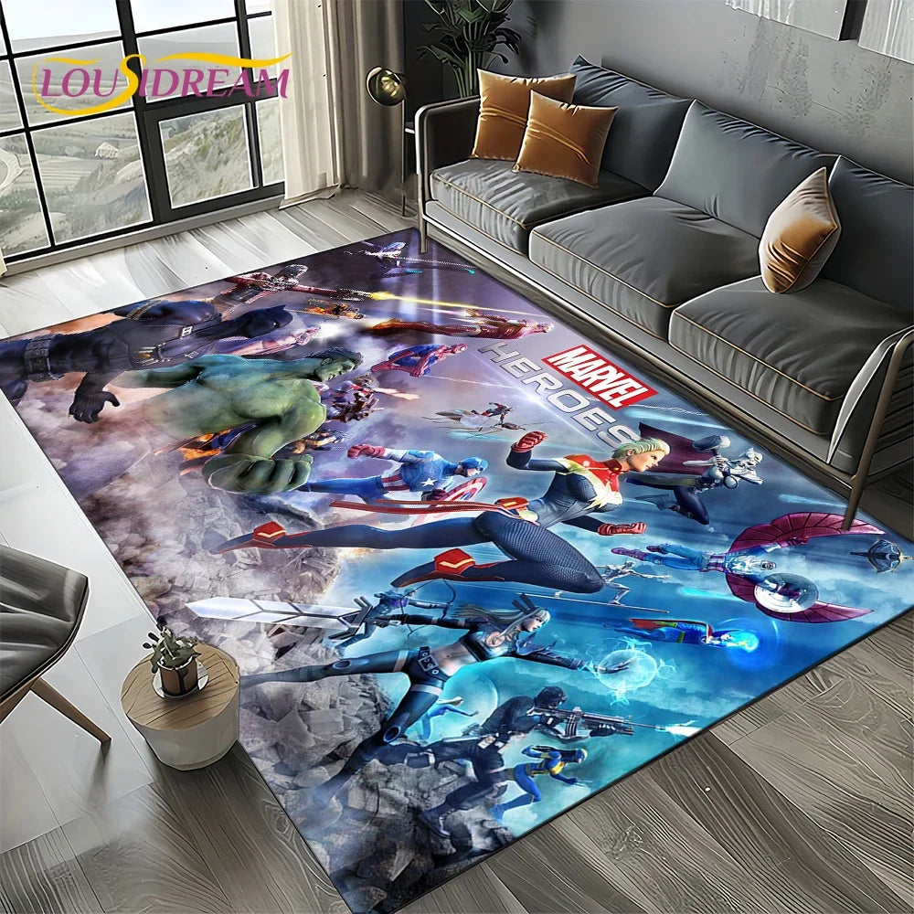 Tapis De Chambre Marvel