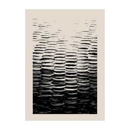 Canvanation Q0023-7 / 30X42cm Affiche Abstrait Japonais