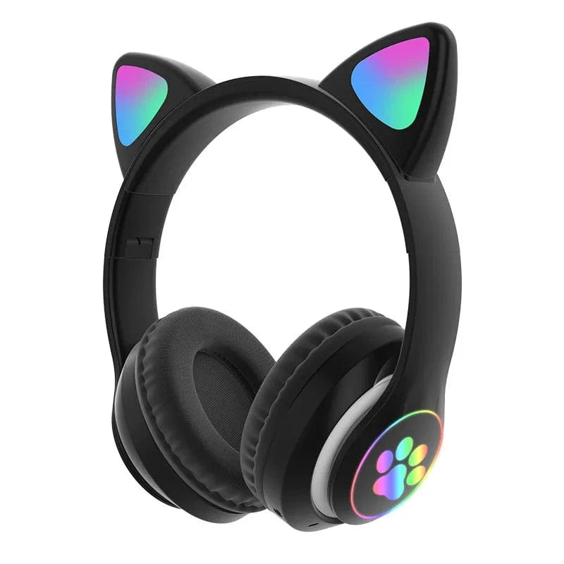 Canvanation Noir / CHINA Casque Oreilles de Chat LED