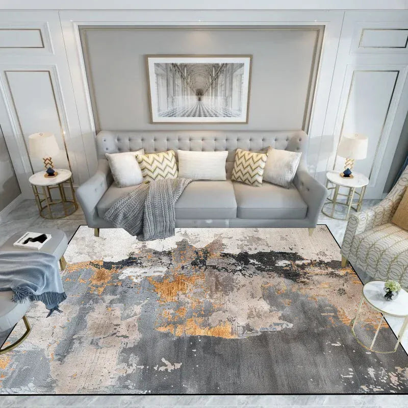 Canvanation CX046-Flannel-7 / 80x120cm 31.5x47.2in Tapis De Salon - Abstrait Moderne